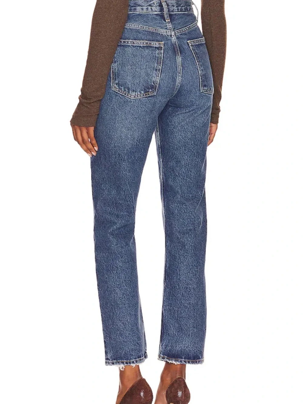 AGOLDE 90'S PINCH WAIST HIGH RISE STRAIGHT IN RANGE. Size 30. NWOT - Picture 2 of 16